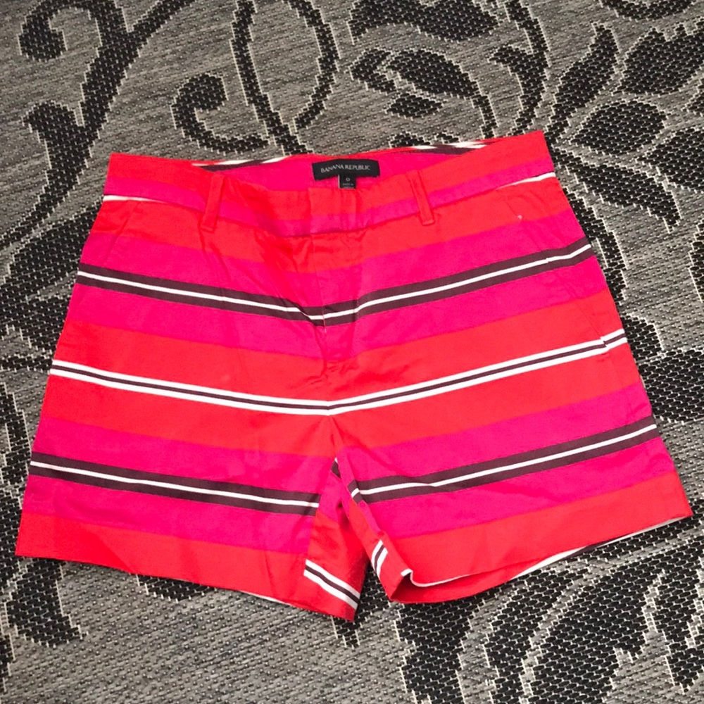 Banana Republic striped shorts